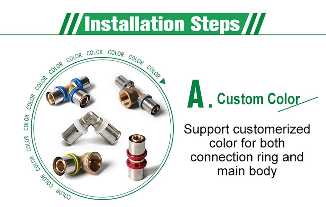 Ifan Pex Fittings Pex Press Fittings for Underfloor Heating Pipe