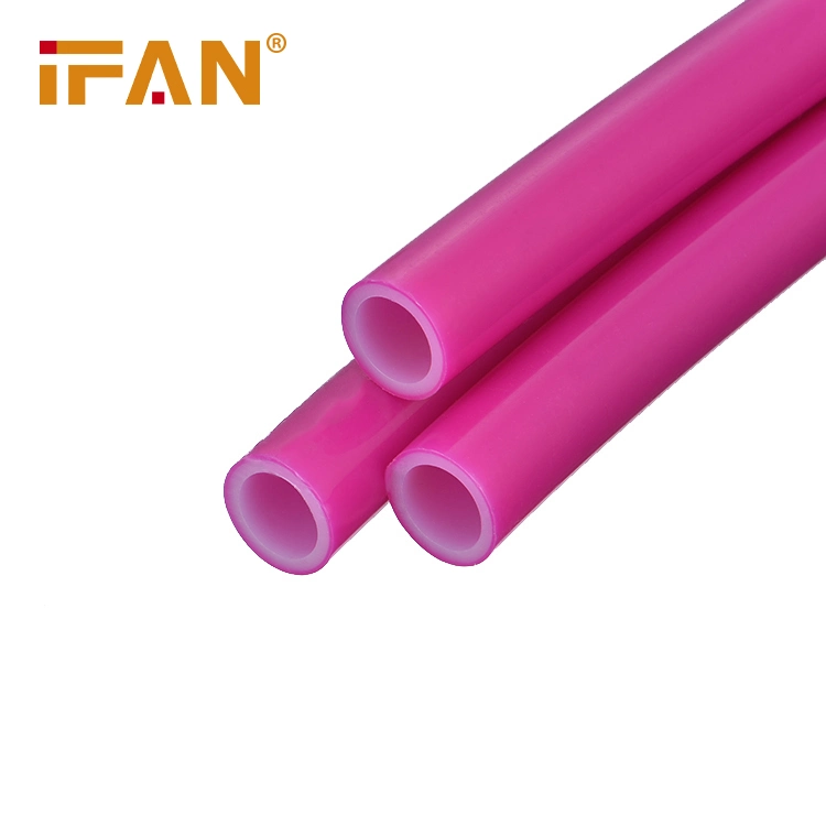 Ifan 16mm-32mm Pert Pipe Red Pert EVOH Tube for Floor Heating System