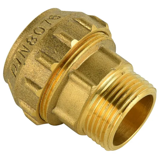 Customized Pipe Brass Forged PE Compression Fitting PPR Compression Fitting