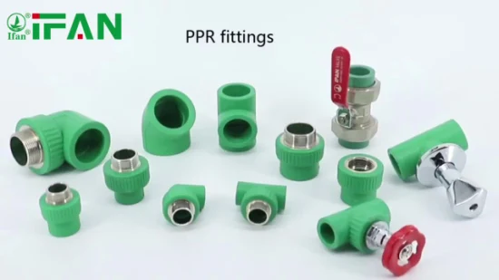 Ifan PPR/PP/PVC трубы и фитинги, фитинги PPR 20-110 мм